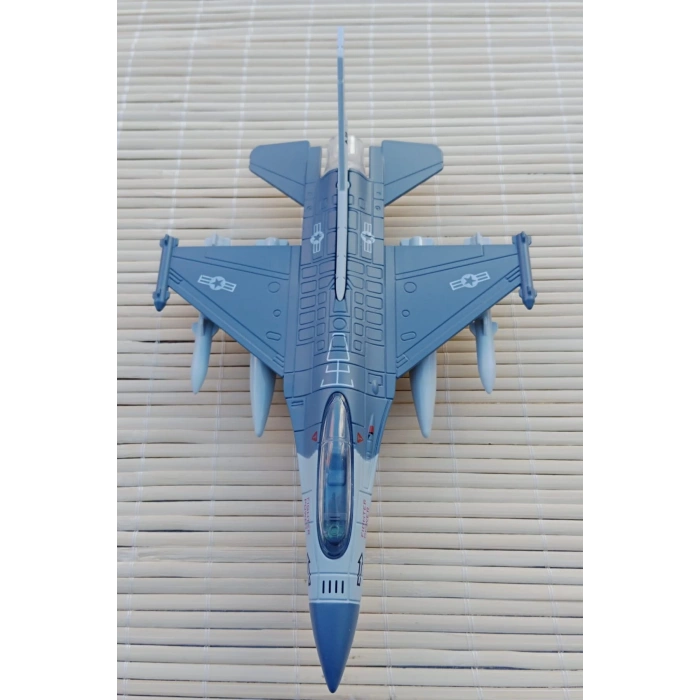 AL AF 88 599 Cek Birak Koyu Acik Gri Askeri Savas Ucagi Modeli Maket Ucak