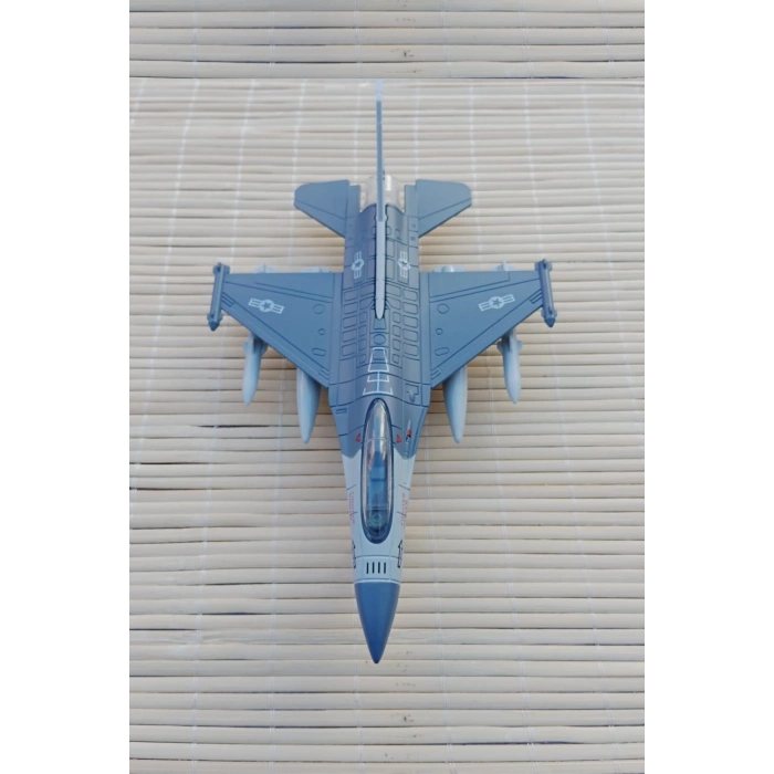 AL AF 88 599 Cek Birak Koyu Acik Gri Askeri Savas Ucagi Modeli Maket Ucak