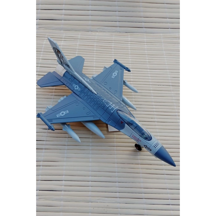 AL AF 88 599 Cek Birak Koyu Acik Gri Askeri Savas Ucagi Modeli Maket Ucak