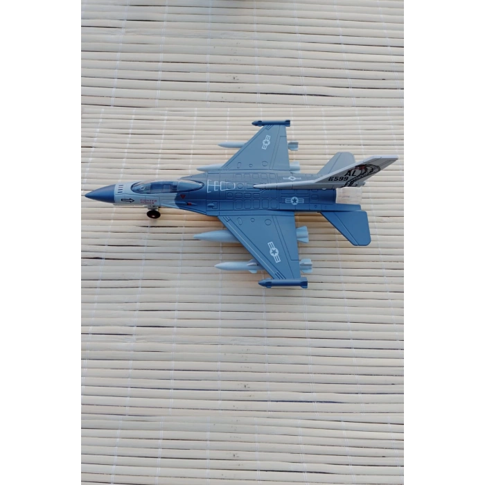 AL AF 88 599 Cek Birak Koyu Acik Gri Askeri Savas Ucagi Modeli Maket Ucak