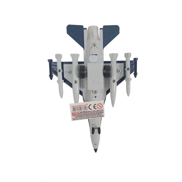 AL AF 88 599 Cek Birak Koyu Acik Gri Askeri Savas Ucagi Modeli Maket Ucak