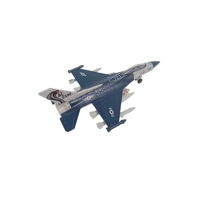 AL AF 88 599 Cek Birak Koyu Acik Gri Askeri Savas Ucagi Modeli Maket Ucak