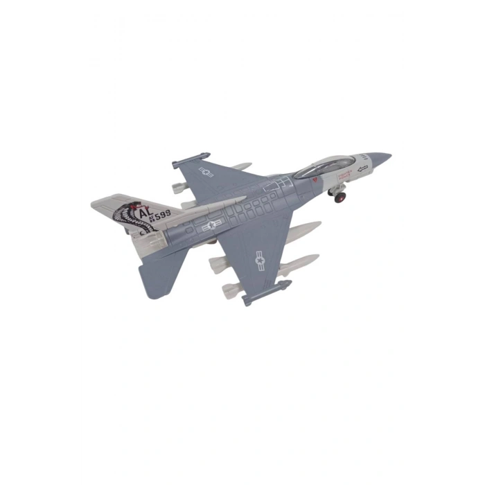 AL AF 88 599 Cek Birak Koyu Gri Askeri Savas Ucagi Modeli Maket Ucak