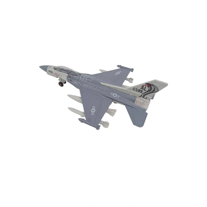AL AF 88 599 Cek Birak Koyu Gri Askeri Savas Ucagi Modeli Maket Ucak