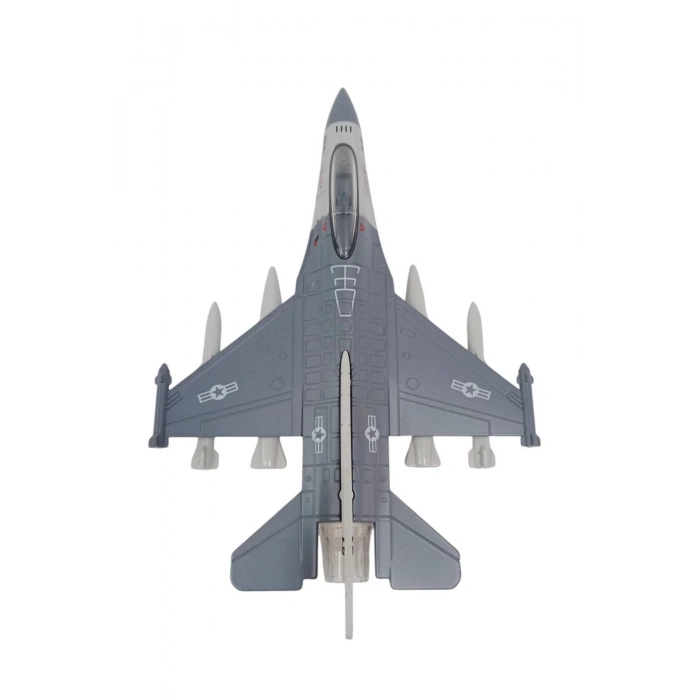 AL AF 88 599 Cek Birak Koyu Gri Askeri Savas Ucagi Modeli Maket Ucak