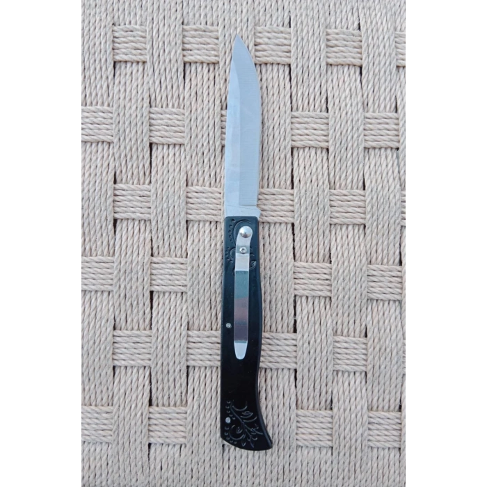 Alaska SDR-067 Paslanmaz Karbon Celik Govdeli D2 Kamp Caki Bicak