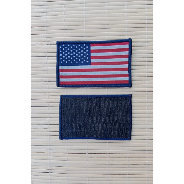 amerikan bayragi nakis islemeli bayrak arma patch pec