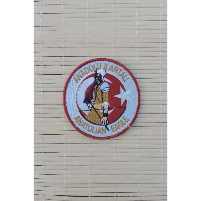 anadolu kartali anatolian eagle nakis islemeli arma pec patch