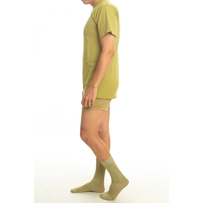 Ankara 4. Kolordu Komutanligi Bedelli Acemi Askerlik Haki Fanila Arjantin Pacali Don Corap