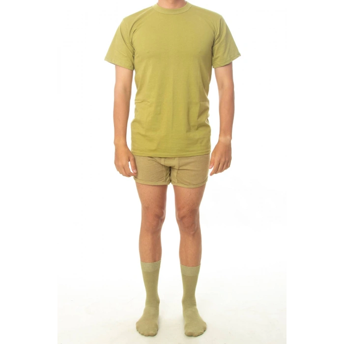 Antalya 3. Piyade Egitim Tugay Komutanligi Bedelli Acemi Askerlik Haki Fanila Arjantin Pacali Don Corap