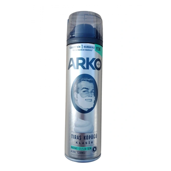 Arko Men 200 ml Alkolsuz Klasik Hassas Ciltler icin Tras Kopugu