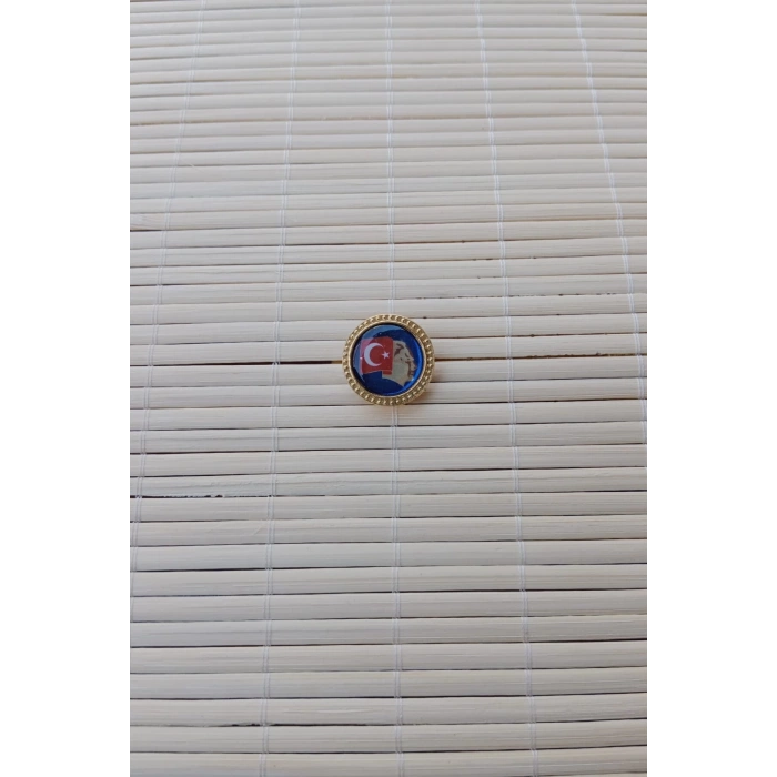 ataturk ata rozeti ceket yaka ignesi yaka rozeti