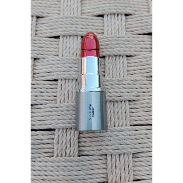 Beyaz Gri Govdeli Gazli Ruj seklinde Manyetolu Bayan cakmak