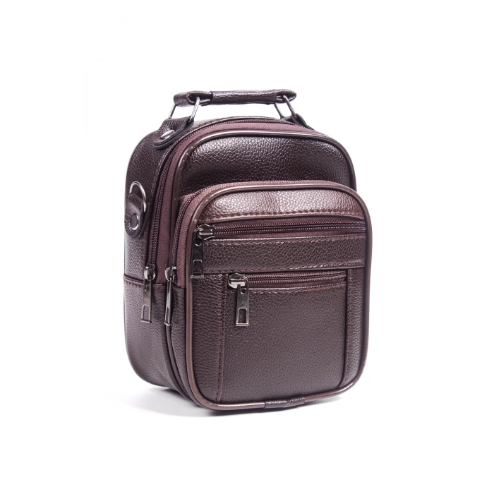 bordo renkli fermuarli 3 lu el cantasi