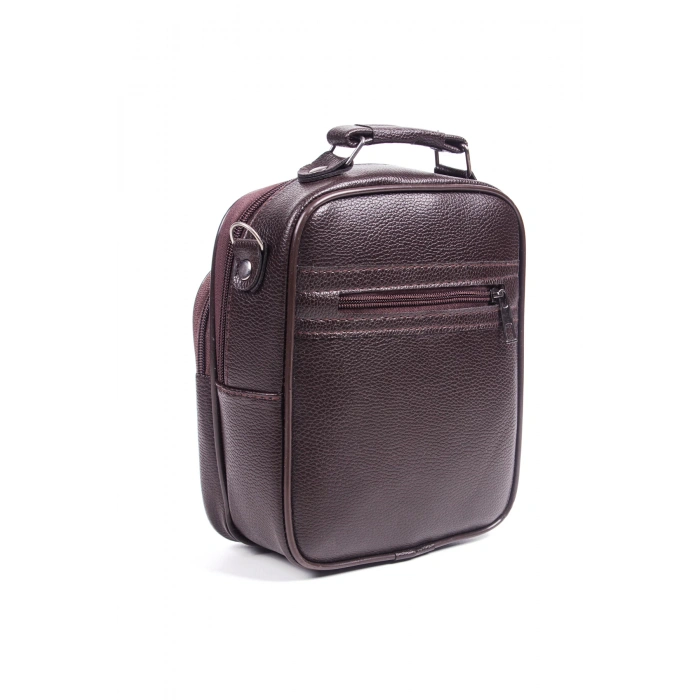 bordo renkli fermuarli 3 lu el cantasi