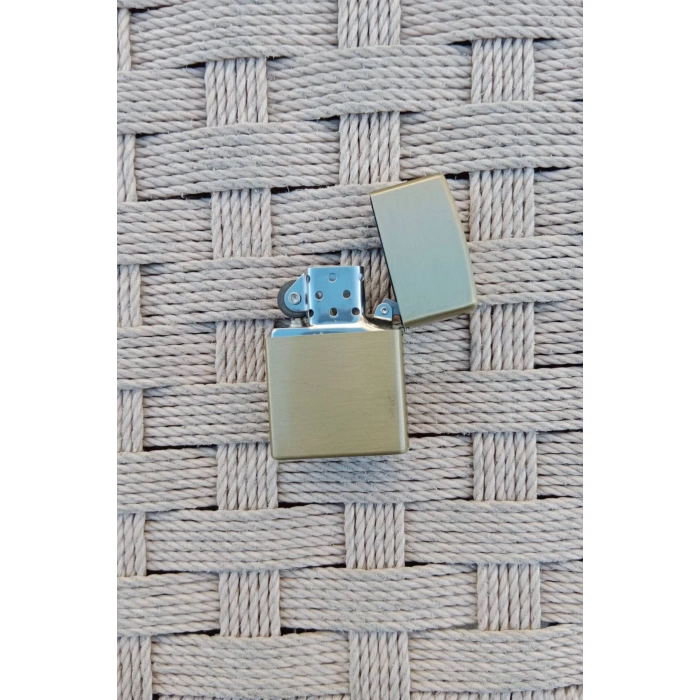 Bronz Renkli Revolver 38 lik Toplu Tabanca Kabartmali Benzinli Zippo Çakmak