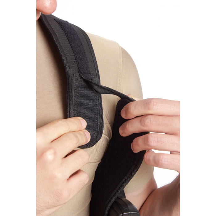 sag el ciftli siyah renkli ozel uretim ayarlamali emniyetli lastikli universal impertex koltukalti silah kilifi