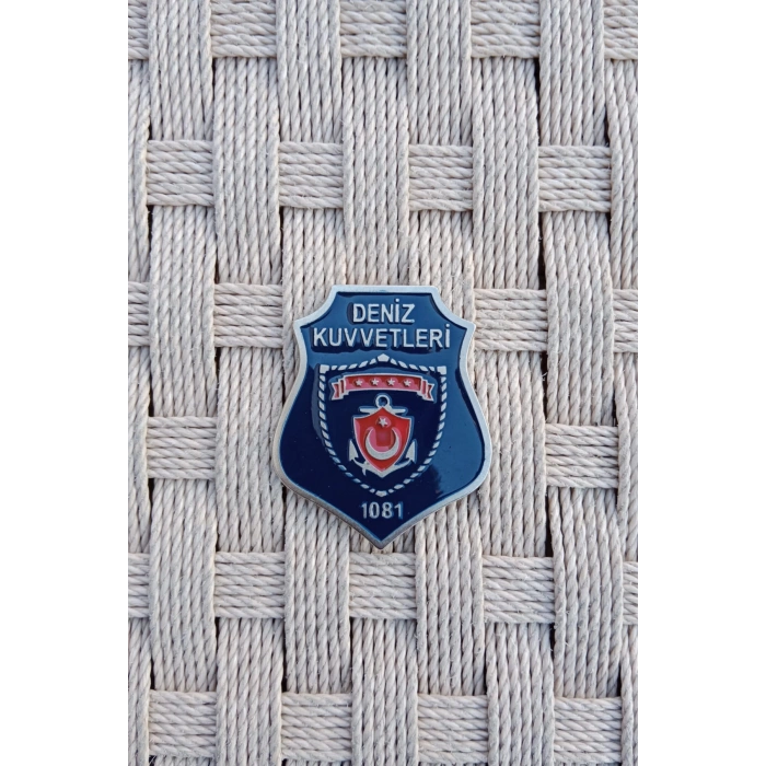 deniz kuvvetleri 1081 amblemli ozel tasarim cuzdan rozet