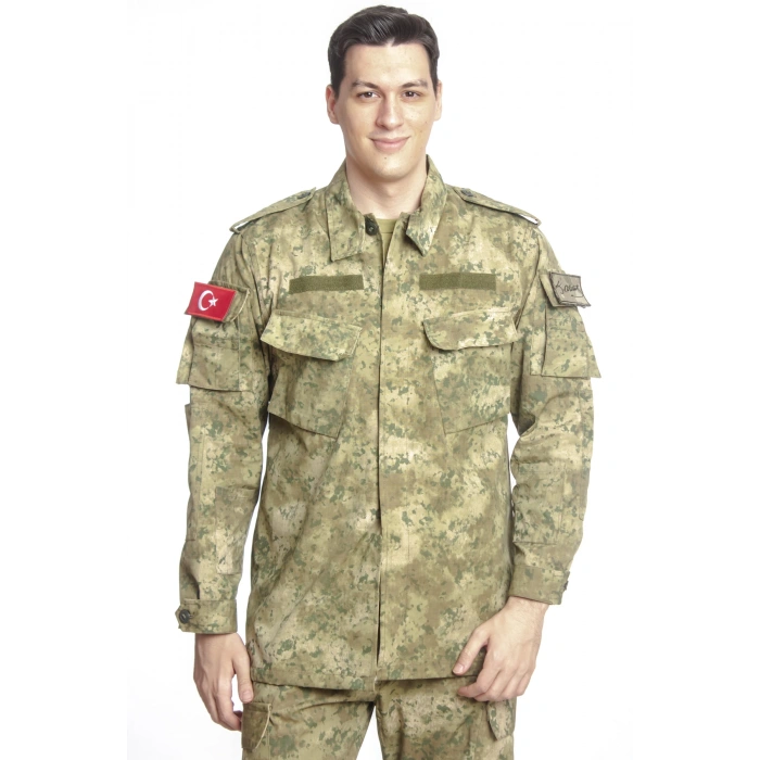 deniz kuvvetleri piyade sinifi kamuflaj renkli orjinal deniz piyade uzun kollu gomlek