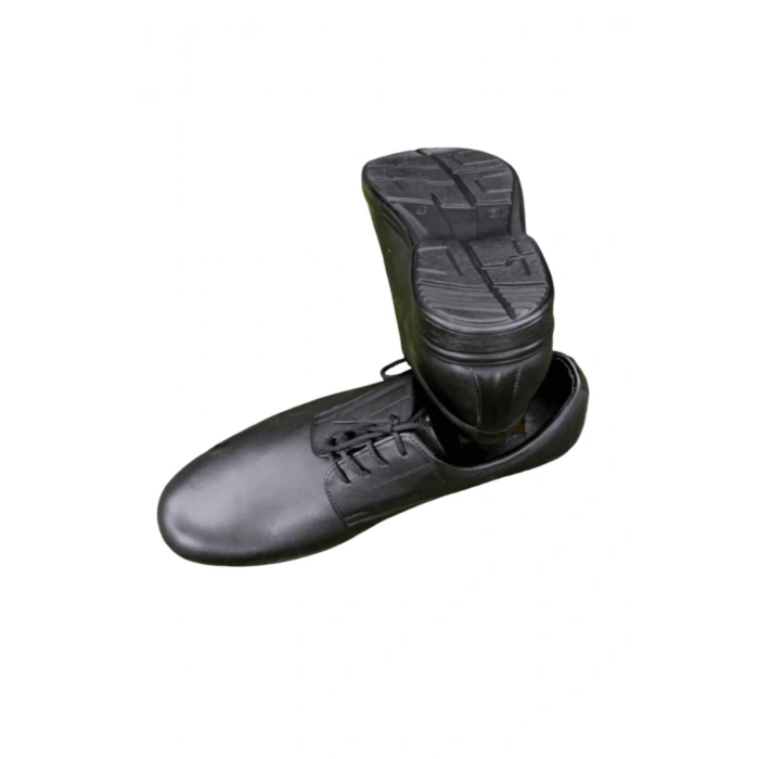 deniz kuvvetleri siyah renkli bagcikli yazlik deri poliuretan taban denizci toren merasim ayakkabi