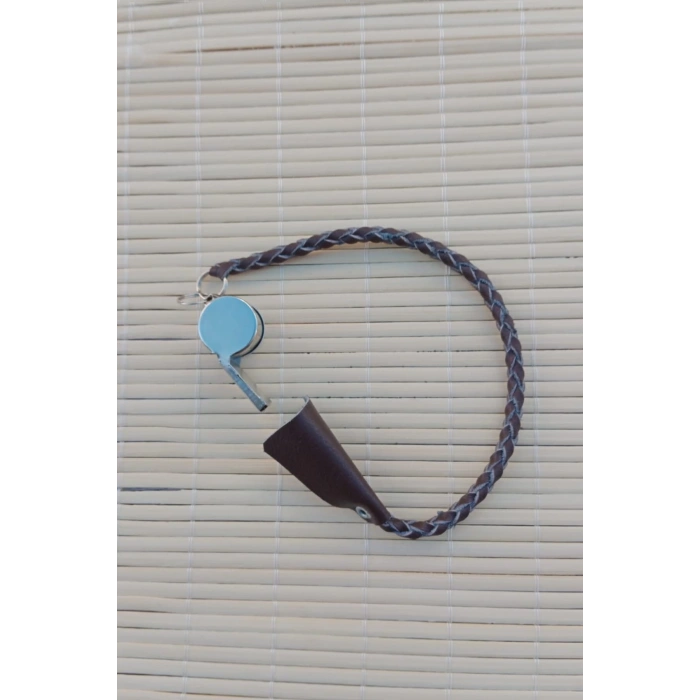 Deri Kordonlu Metal Beyaz Deprem icin Duduk