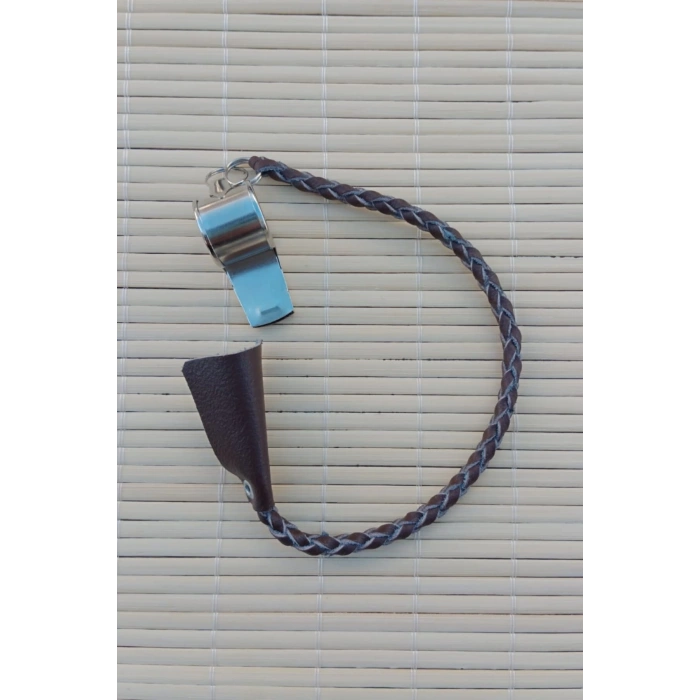 Deri Kordonlu Metal Beyaz Deprem icin Duduk