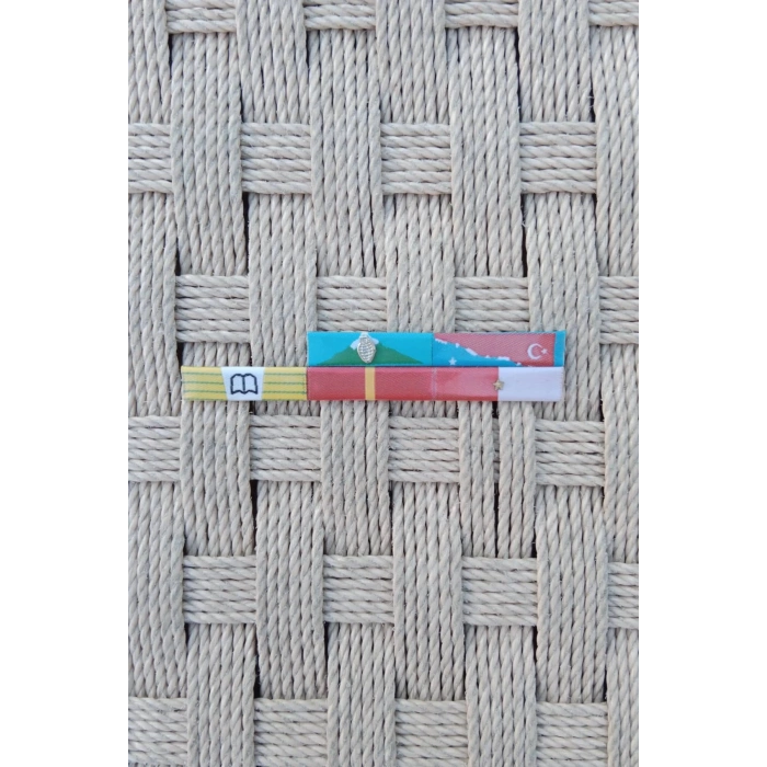 Dis Kaynak Subay Boluk Komutani ic Guvenlik Tek Yildiz Komando Hizmet Sinir Otesi 1 Yildiz Serit Rozeti