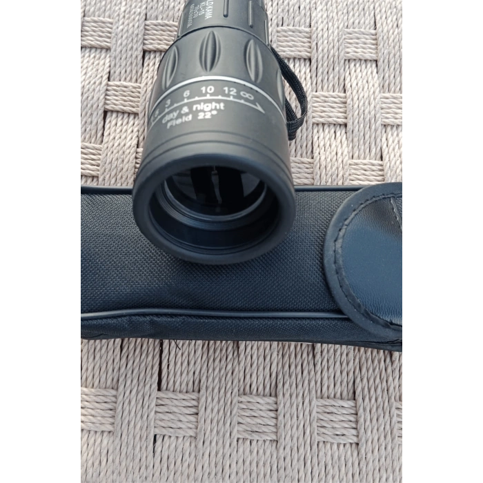 gold kama kl 15 70 x 70 66m/8000m siyah renkli tek gozlu kaucuk el durbunu