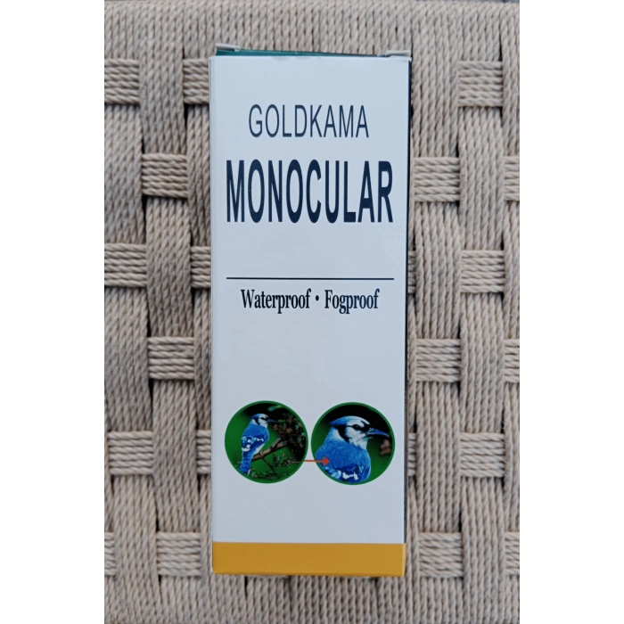 gold kama kl 15 70 x 70 66m/8000m siyah renkli tek gozlu kaucuk el durbunu