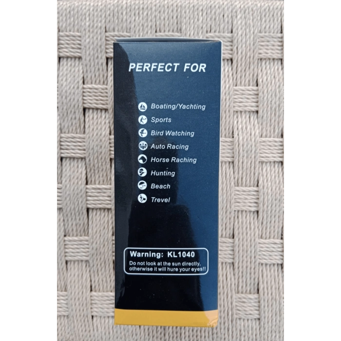 gold kama kl 15 70 x 70 66m/8000m siyah renkli tek gozlu kaucuk el durbunu