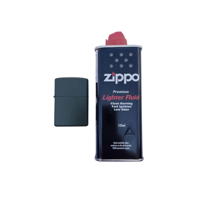 Haki Renkli Benzinli premium zippo Cakmak