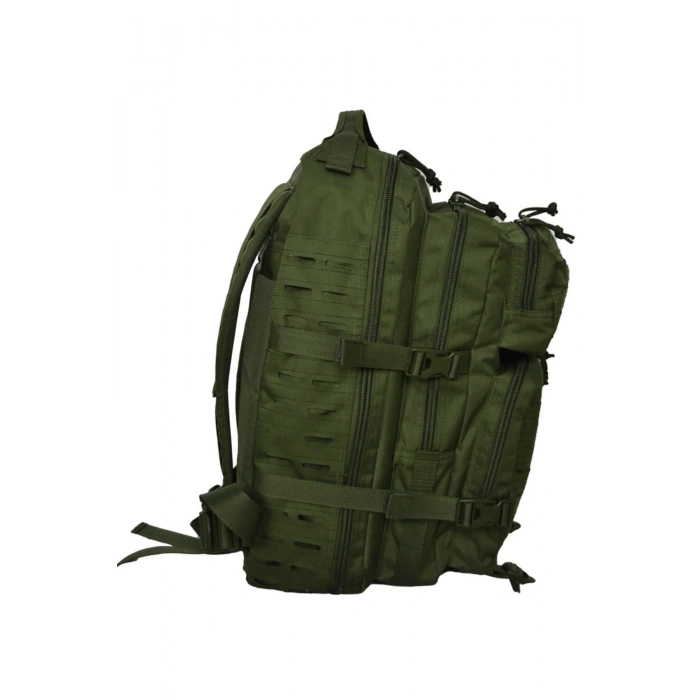 haki renkli lazer kesim 45 litre dagci askeri taktik sirt cantasi