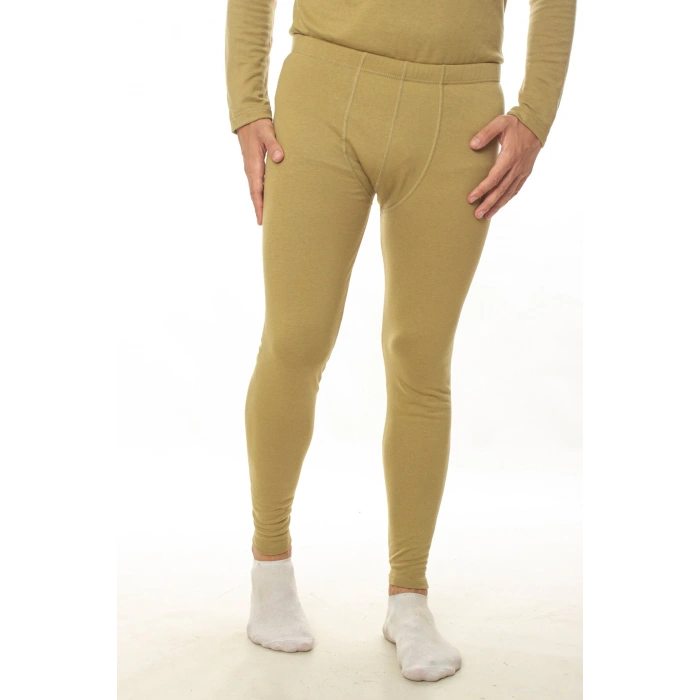 Haki renkli likrali soguktan koruyan termal alt iclik