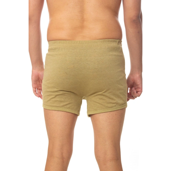 haki renkli pamuklu arjantin pacali acemi bedelli asker boxer kulot