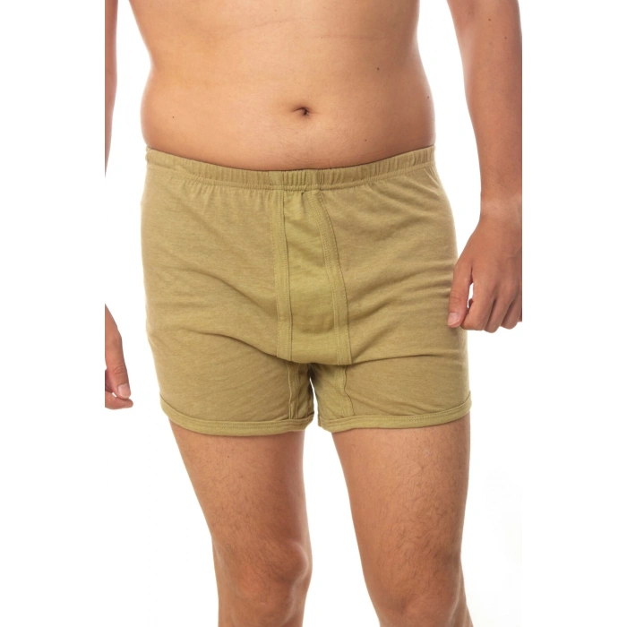 haki renkli pamuklu arjantin pacali acemi bedelli asker boxer kulot