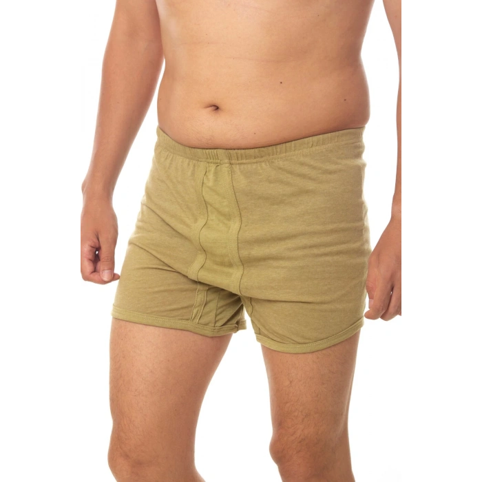 haki renkli pamuklu arjantin pacali acemi bedelli asker boxer kulot