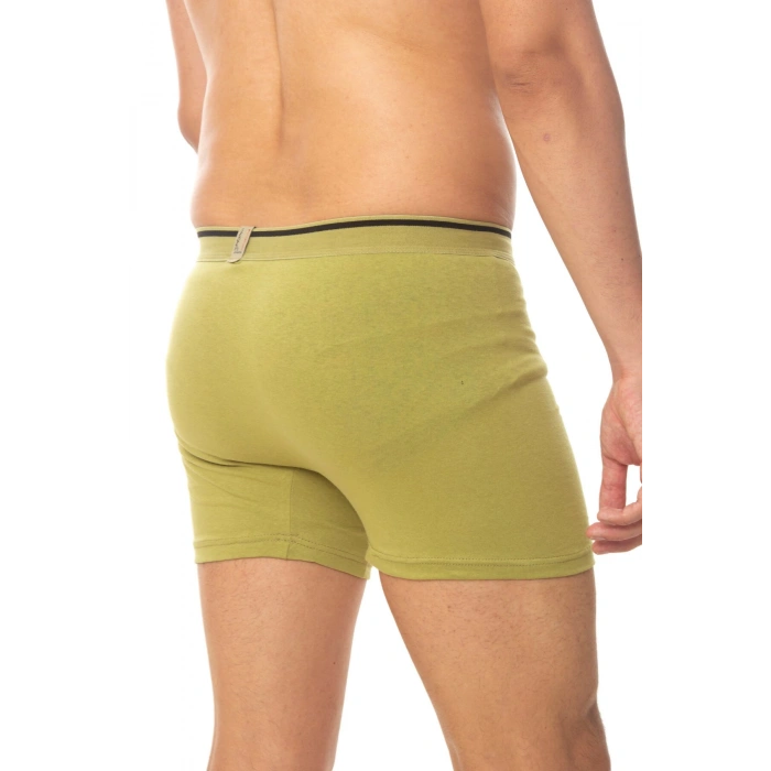 haki renkli pamuklu likrali acemi bedelli asker boxer