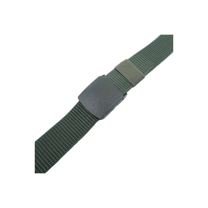 Haki Renkli Plastik Tokali Askeri Palaska Taktik Kemer