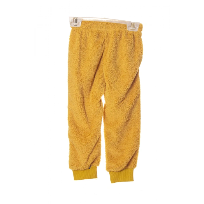 hardal renkli minnak ayicikli cep detayli kaliteli uzun kollu alt ust takim