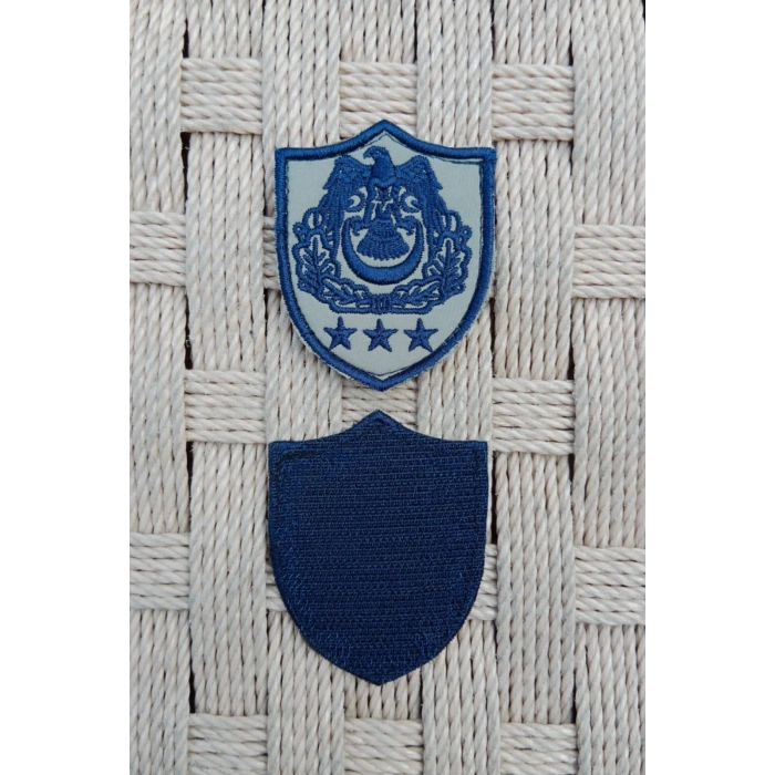 Hava Kuvvetleri Albay Subay Gri Zemin Kartal Nakisli Sirmali Mini Tisort Rutbe