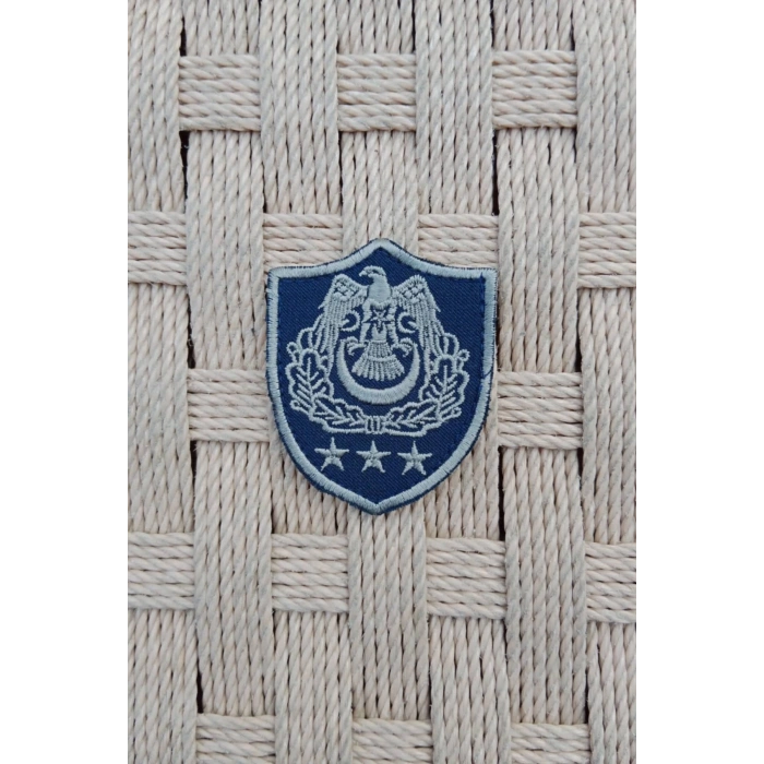 Hava Kuvvetleri Albay Subay Lacivert Zemin Kartal Nakisli Sirmali Mini Polar Rutbe