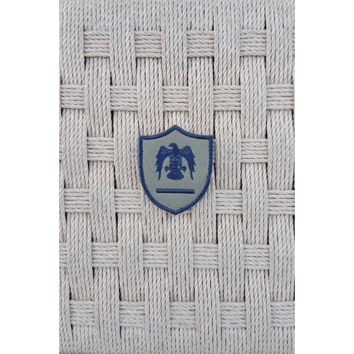 Hava Kuvvetleri Astegmen Gri Zemin Kartal Nakisli Mini Tisort Rutbe