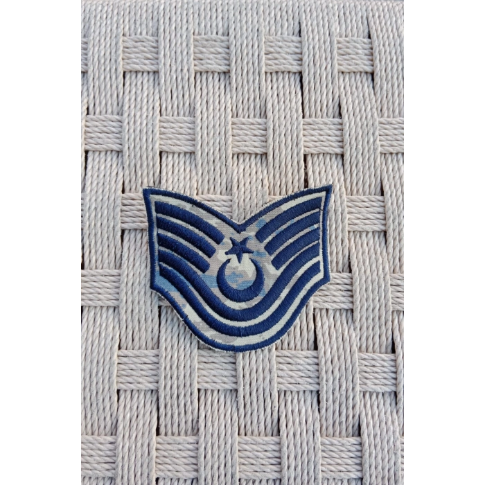 hava kuvvetleri astsubay kidemli ustcavus kamuflaj renkli nakis kol rutbe