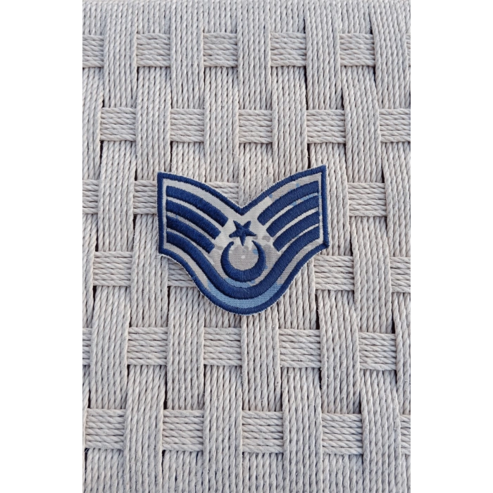 hava kuvvetleri astsubay ustcavus kamuflaj renkli nakis kol rutbe