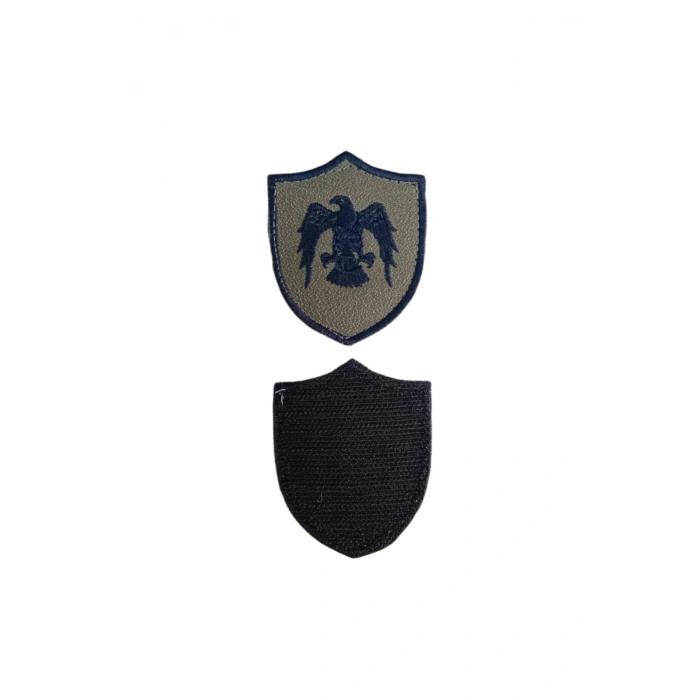 Hava Kuvvetleri Gri Zemin Kartal Nakisli Mini Tisort Er Rutbesi