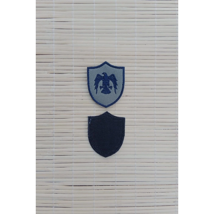 Hava Kuvvetleri Gri Zemin Kartal Nakisli Mini Tisort Er Rutbe