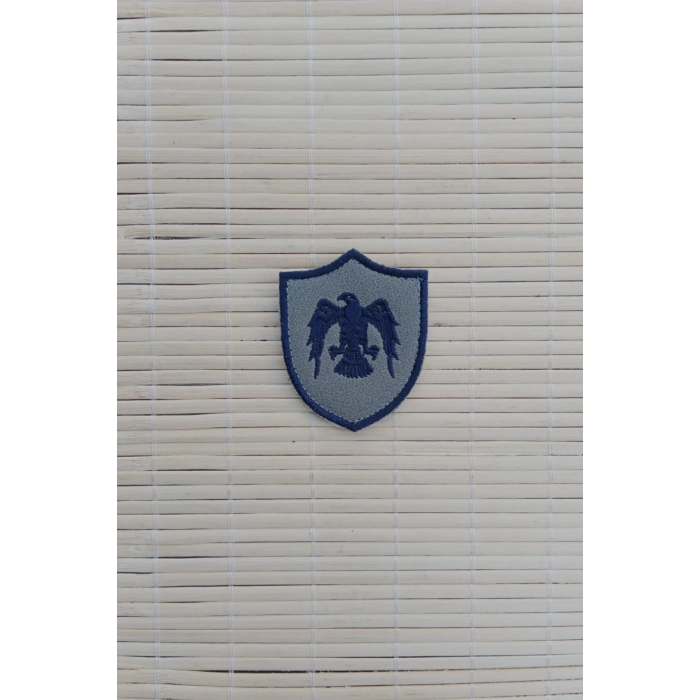 Hava Kuvvetleri Gri Zemin Kartal Nakisli Mini Tisort Er Rutbesi