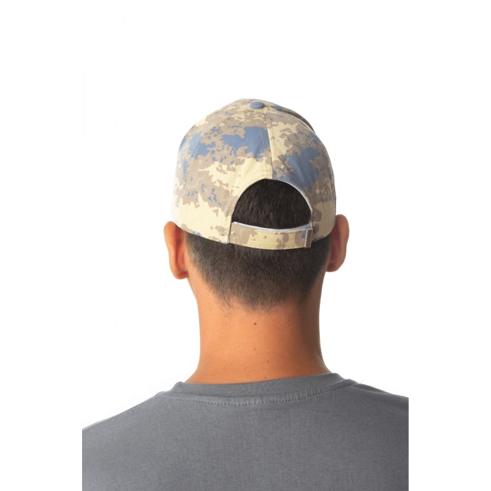 Hava Kuvvetleri Kamuflaj Renk Nakis islemeli Arka Tarafi Ayarlamali Er Sapka Kep