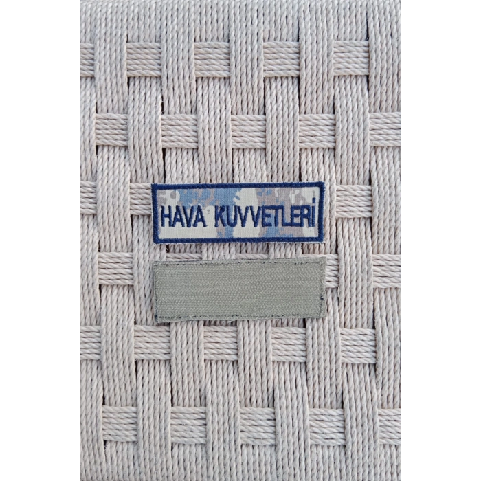 Hava Kuvvetleri Kamuflaj Renkli Nakis islemeli Hava Kuvvetleri Havaci Nakis Yazi