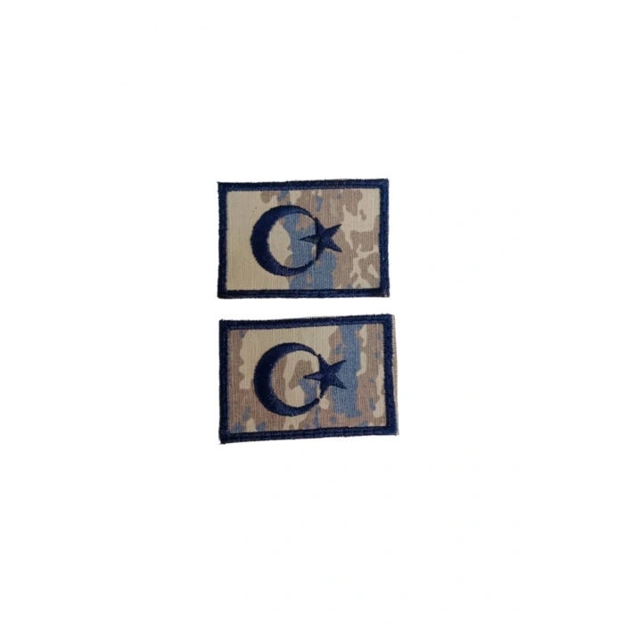 Hava Kuvvetleri Kamuflaj Renkli Nakis islemeli Arma Pec Patch Bayrak